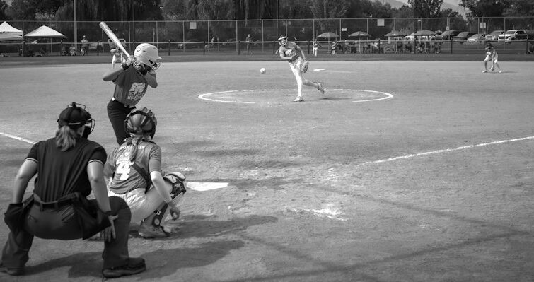 Youth Baseball Coaching cover illustration with a coach, kids, and practice cones